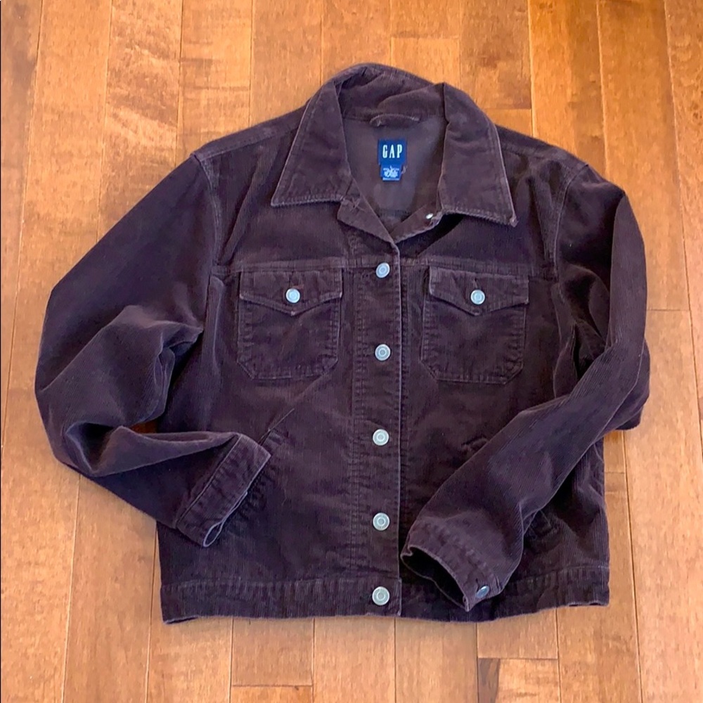 VTG Brown corduroy Jean jacket from the 80’s